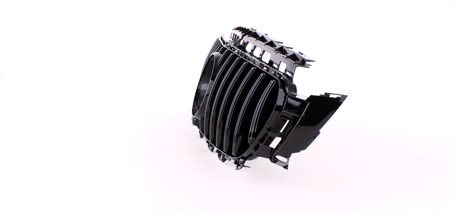 Autogrille geschikt voor Mercedes E-klasse W213 S213 16-20 - Sportief - Glanzend zwart