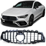 Autogrille geschikt voor Mercedes CLA C118 X118 19 - Sport GT optiek - Zwart glanzend