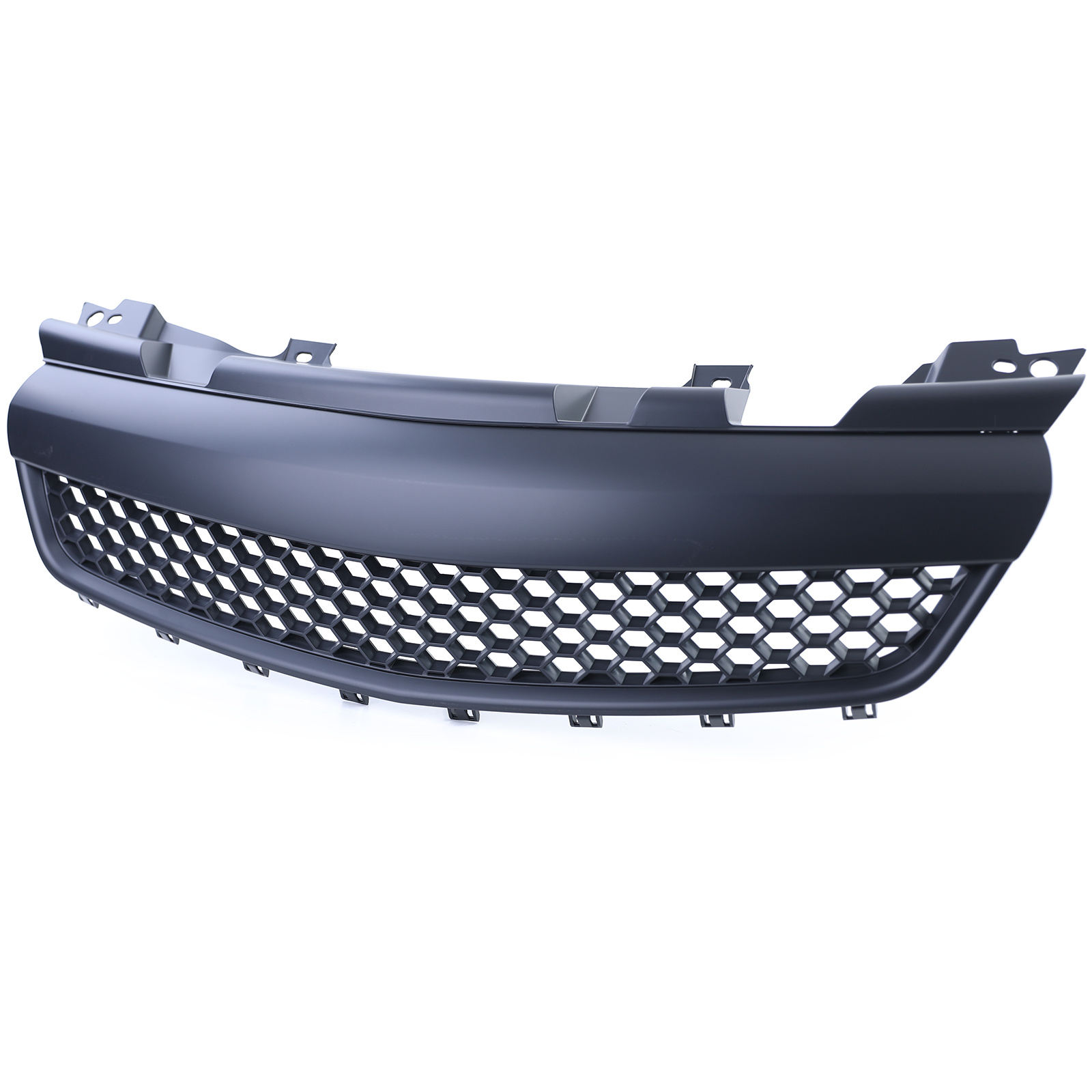 Honingraat grill geschikt voor Opel Zafira B 05-08 - Zwart - Sportrooster zonder embleem