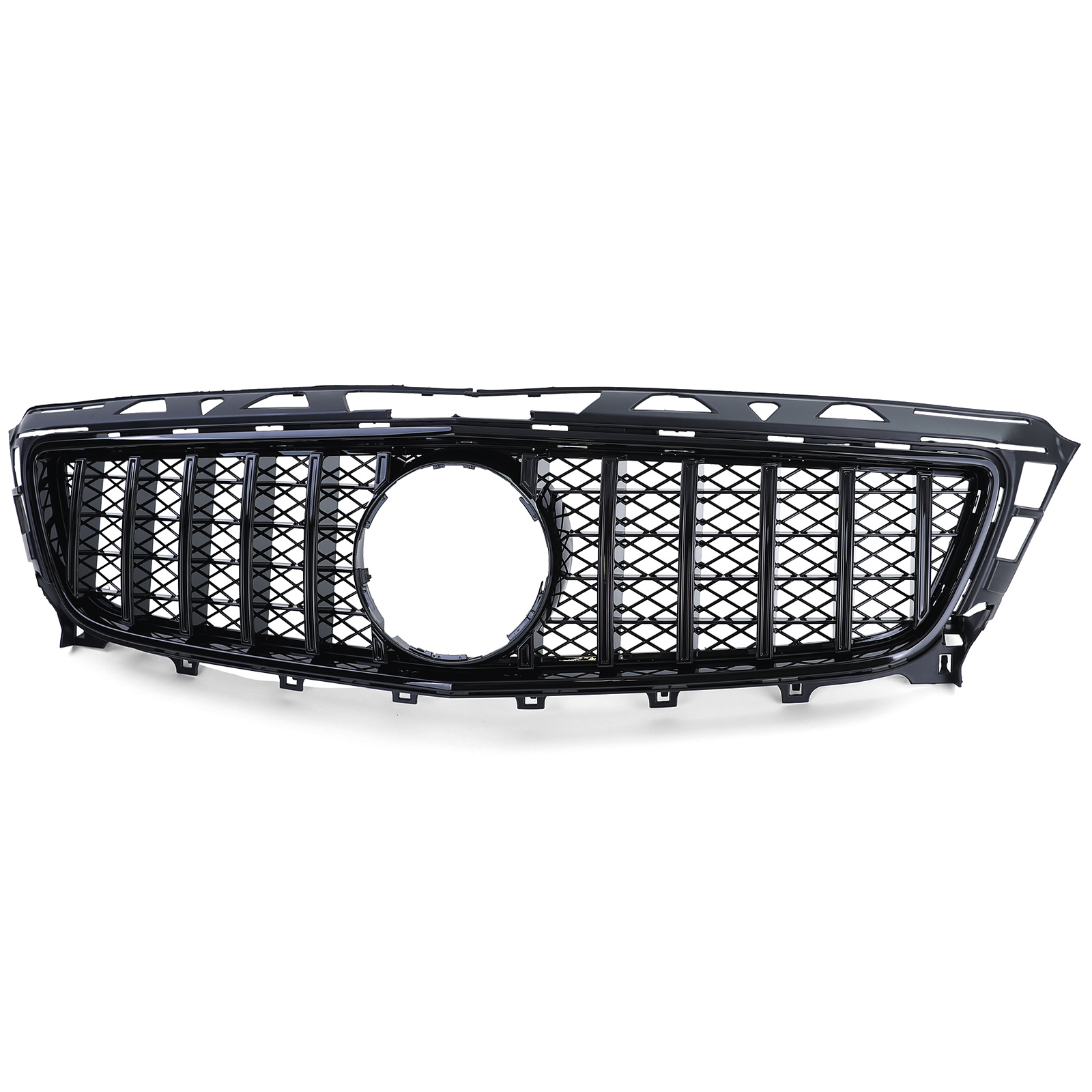 Autogrille geschikt voor Mercedes CLS C218 11-14 - Sport Optiek - Glanzend Zwart