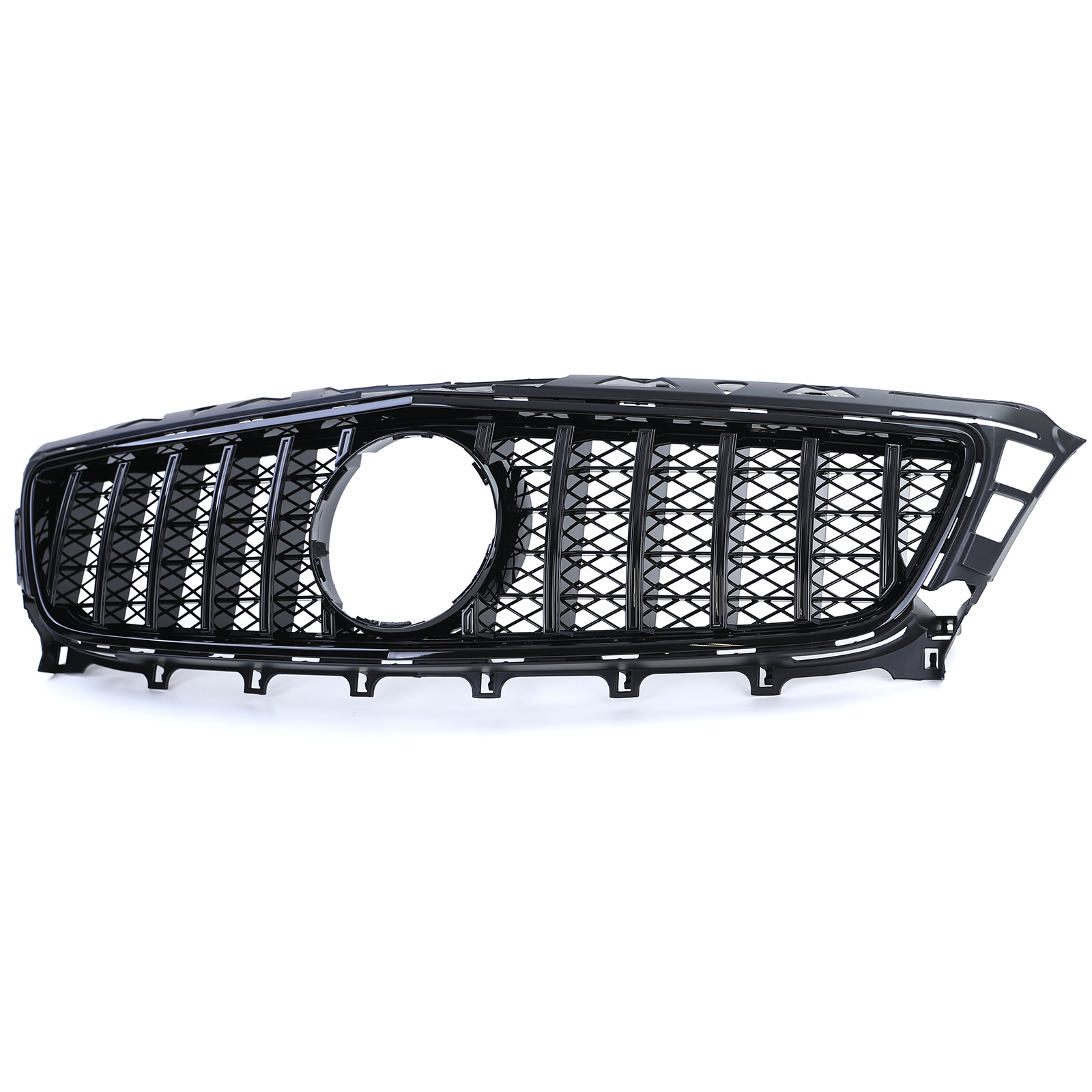 Autogrille geschikt voor Mercedes CLS C218 11-14 - Sport Optiek - Glanzend Zwart