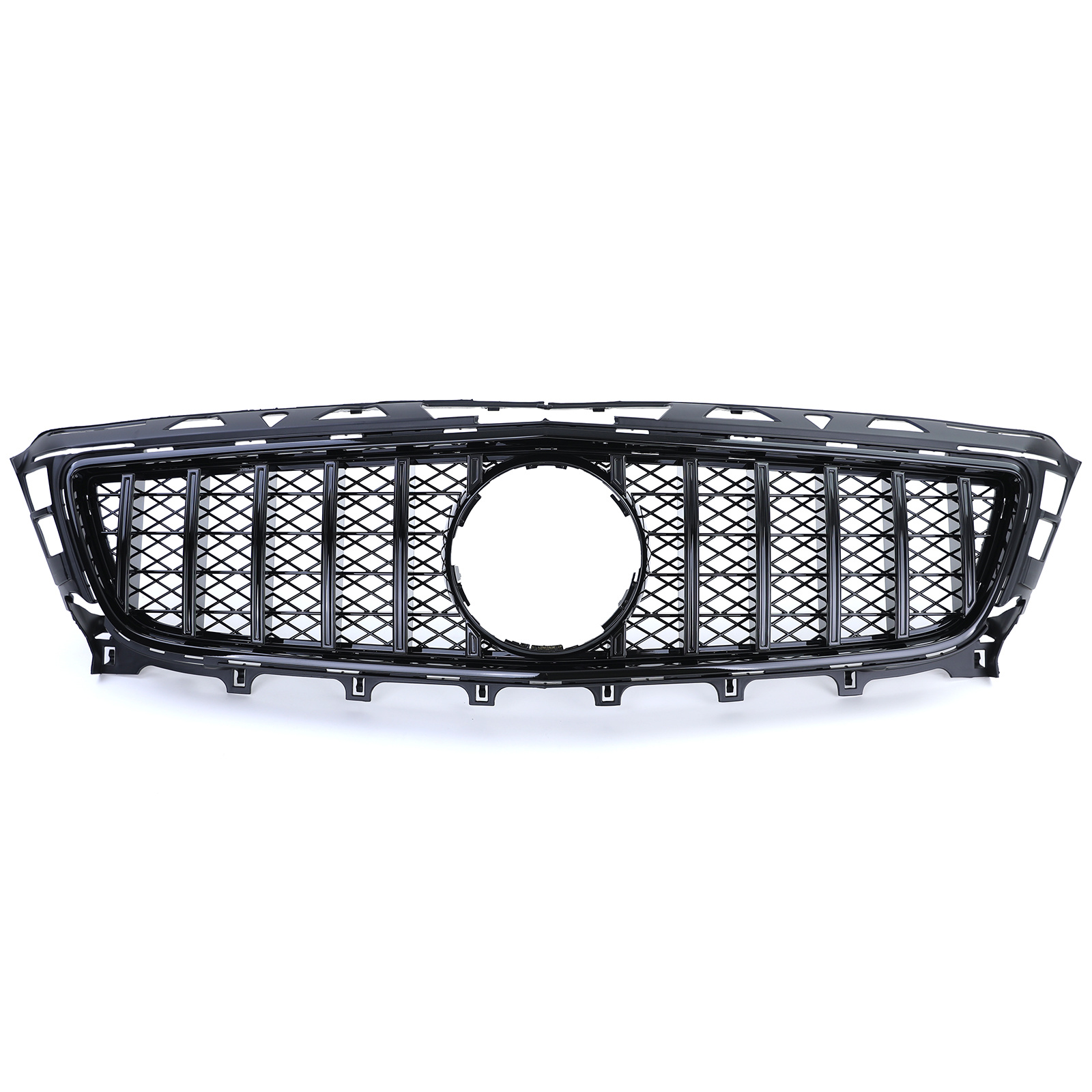 Autogrille geschikt voor Mercedes CLS C218 11-14 - Sport Optiek - Glanzend Zwart