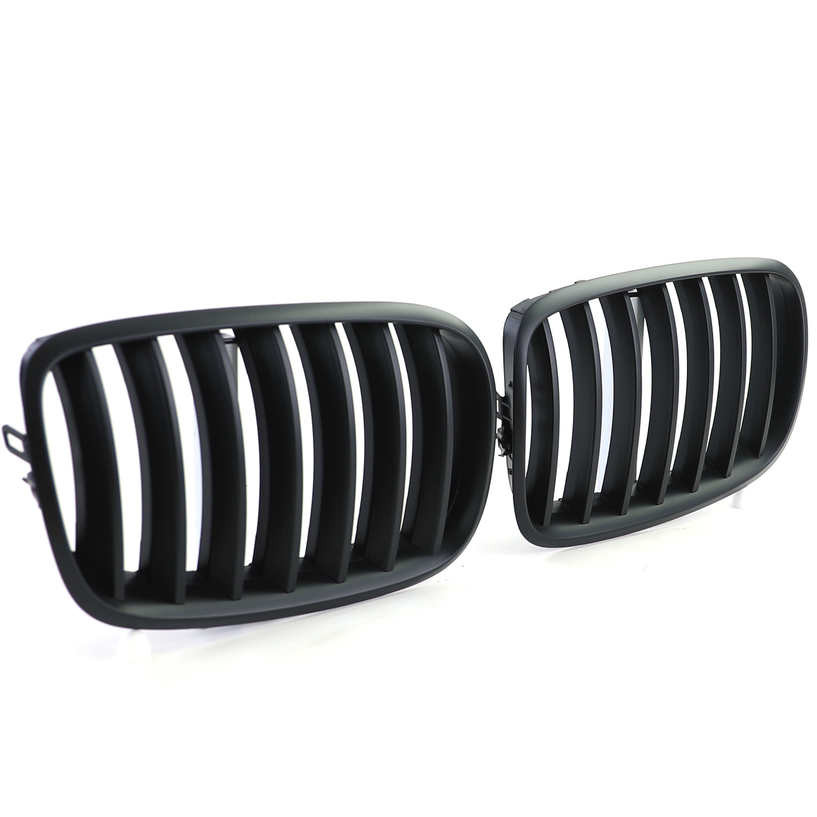 Autogrille - BMW X5 E70 X6 E71 06-13 - Sportieve look - Mat zwart