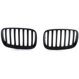 Autogrille - BMW X5 E70 X6 E71 06-13 - Sportieve look - Mat zwart