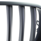 Autogrille - geschikt voor BMW X5 E70 X6 E71 06-13 - Sportieve look - Mat zwart