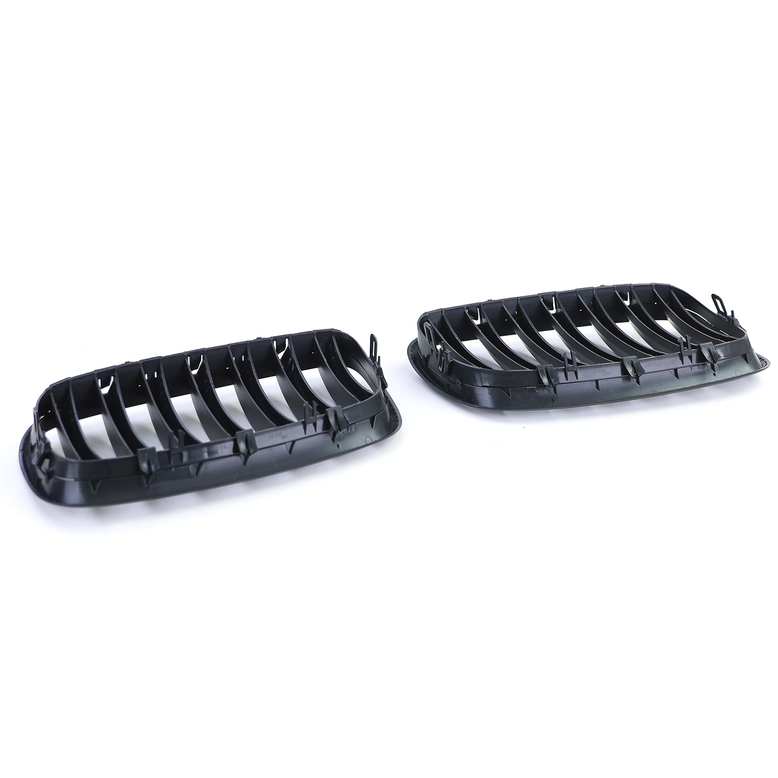 Autogrille - geschikt voor BMW X5 E70 X6 E71 06-13 - Sportieve look - Mat zwart