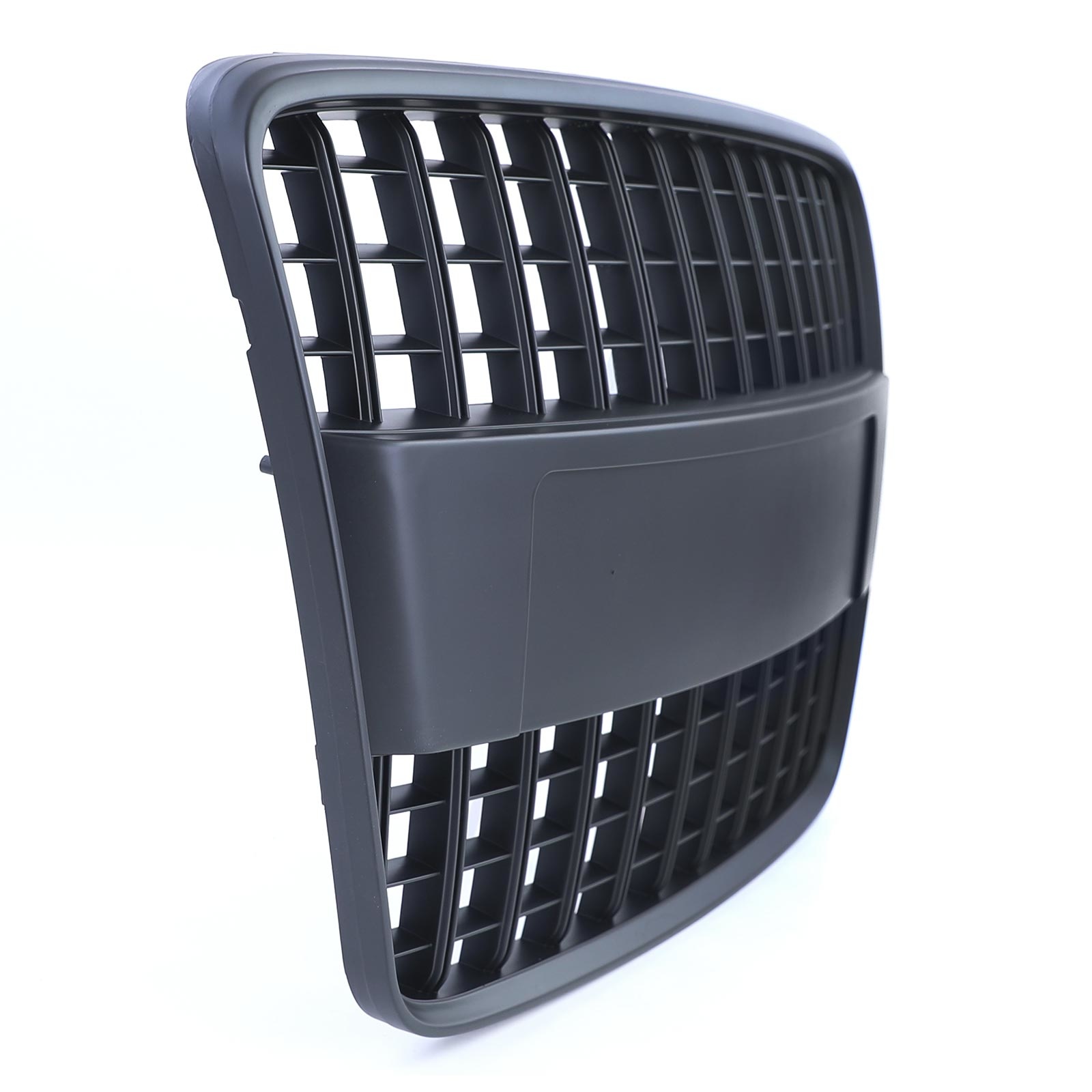Honingraat grill - Audi Q7 4L 05-09 - Zwart mat - Badgeloos & sportief