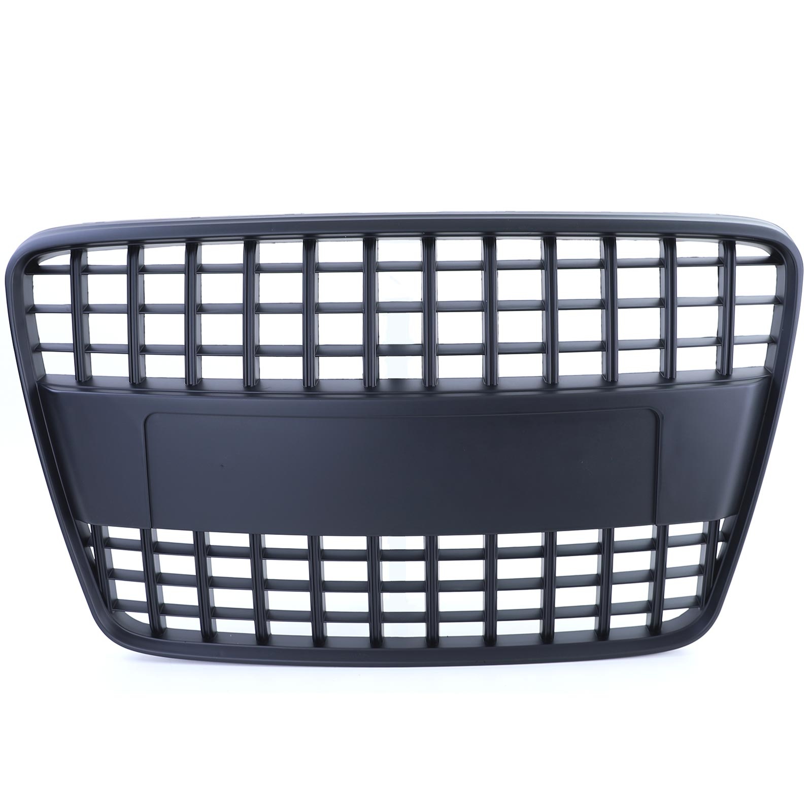 Honingraat grill geschikt voor Audi Q7 4L 05-09 - Zwart mat - Badgeloos & sportief