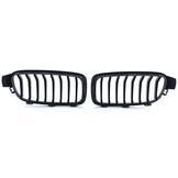 Autogrille geschikt voor BMW 3-serie F30 F31 11-19 - Sportieve prestaties - zwart mat