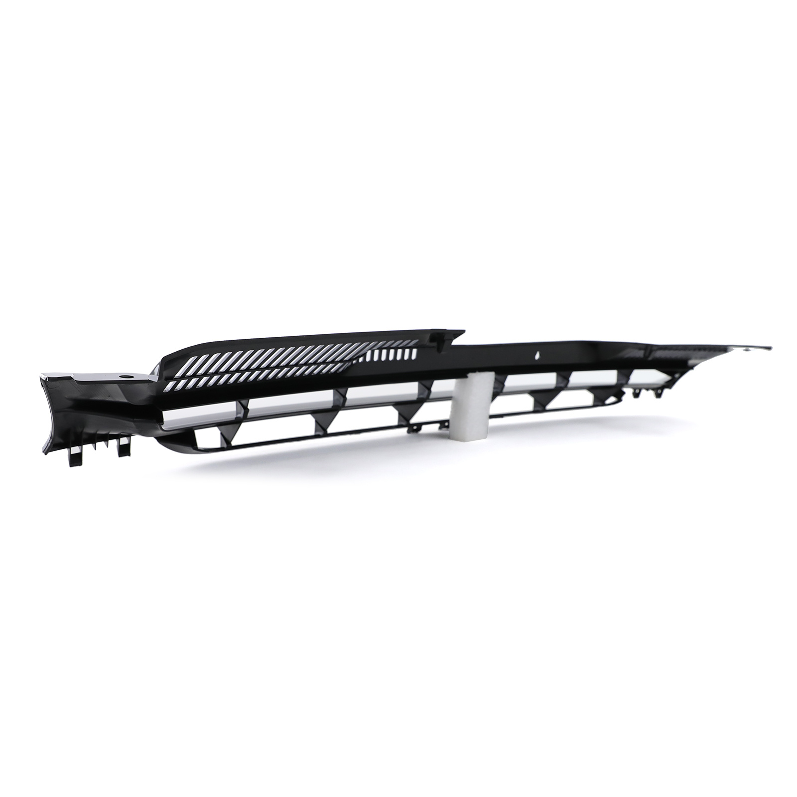 Autogrille - VW Golf 5 03-09 - Badgeloos zwart - Inclusief halve maan