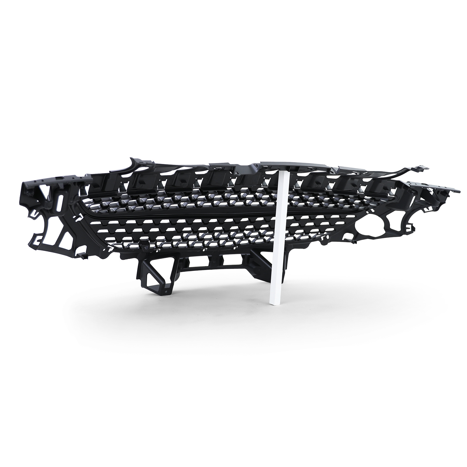 Autogrille - Opel Adam vanaf 2012 - Sportief ontwerp - Badgeloos en zwart mat