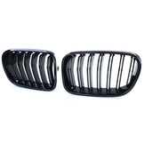 Sportgrille geschikt voor BMW X3 F25 10-14 - Dubbele stang - Glans zwart