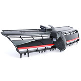 Autogrille - VW Golf 7 12-17 - Zwart Rood R Sport Look - Glanzend Zwart
