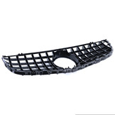 Autogrille geschikt voor Mercedes GLC X253 Coupe C253 15-19 - Sportieve look - Zwart Chroom