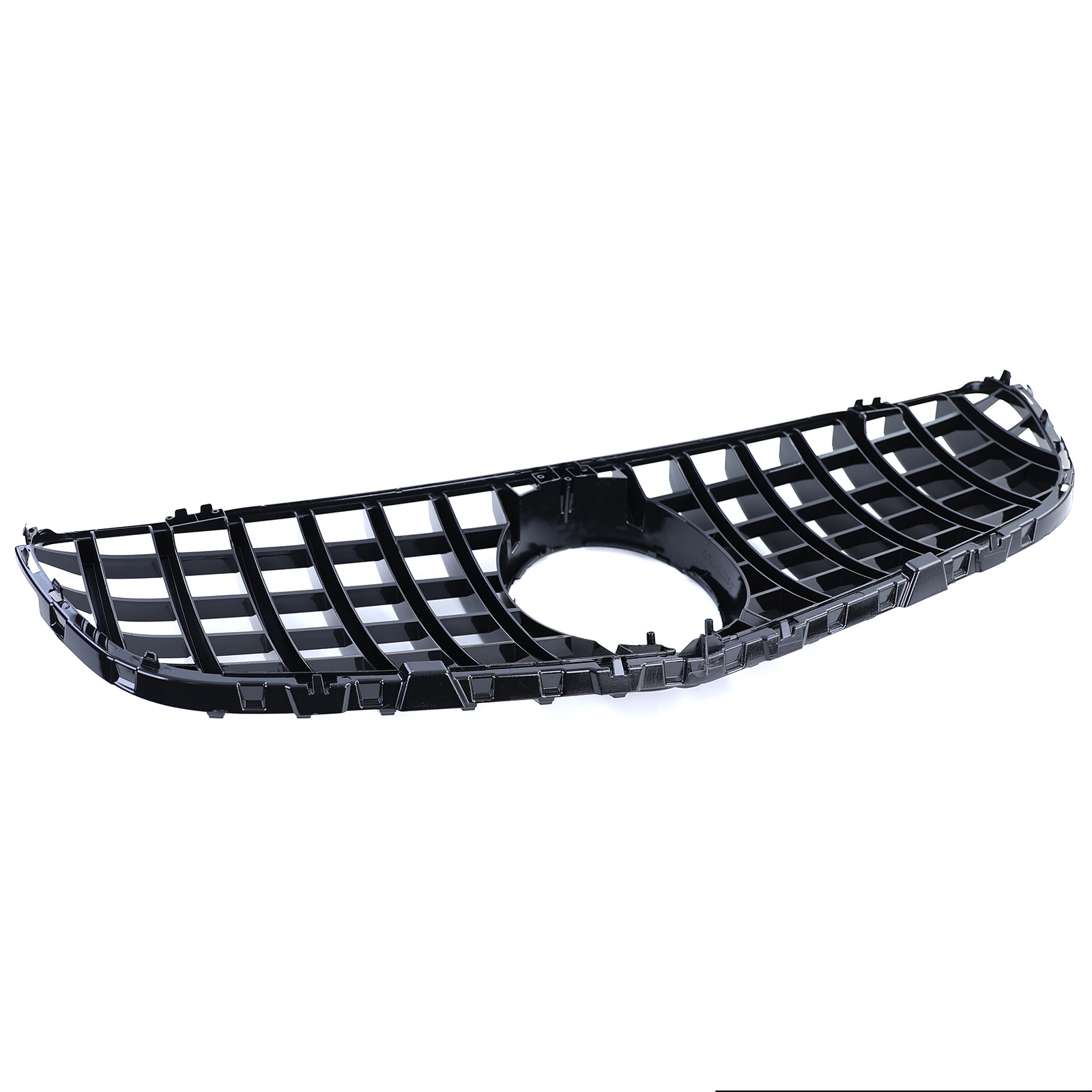 Autogrille geschikt voor Mercedes GLC X253 Coupe C253 15-19 - Sportieve look - Zwart Chroom