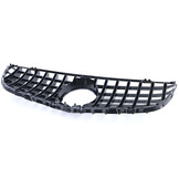 Autogrille geschikt voor Mercedes GLC X253 Coupe C253 15-19 - Sportieve look - Zwart Chroom