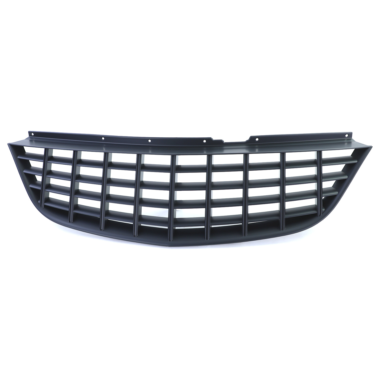 Autogrille - Opel Corsa D 06-10 - Zwart - Sportief zonder embleem