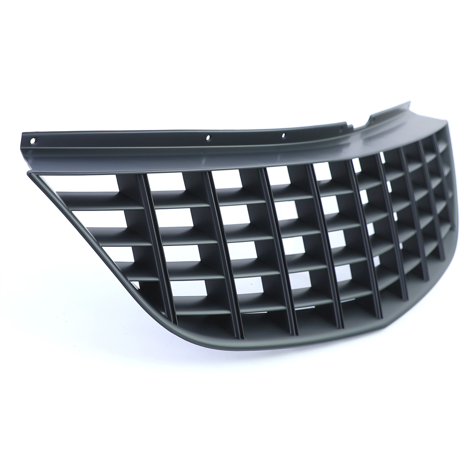 Autogrille - Opel Corsa D 06-10 - Zwart - Sportief zonder embleem