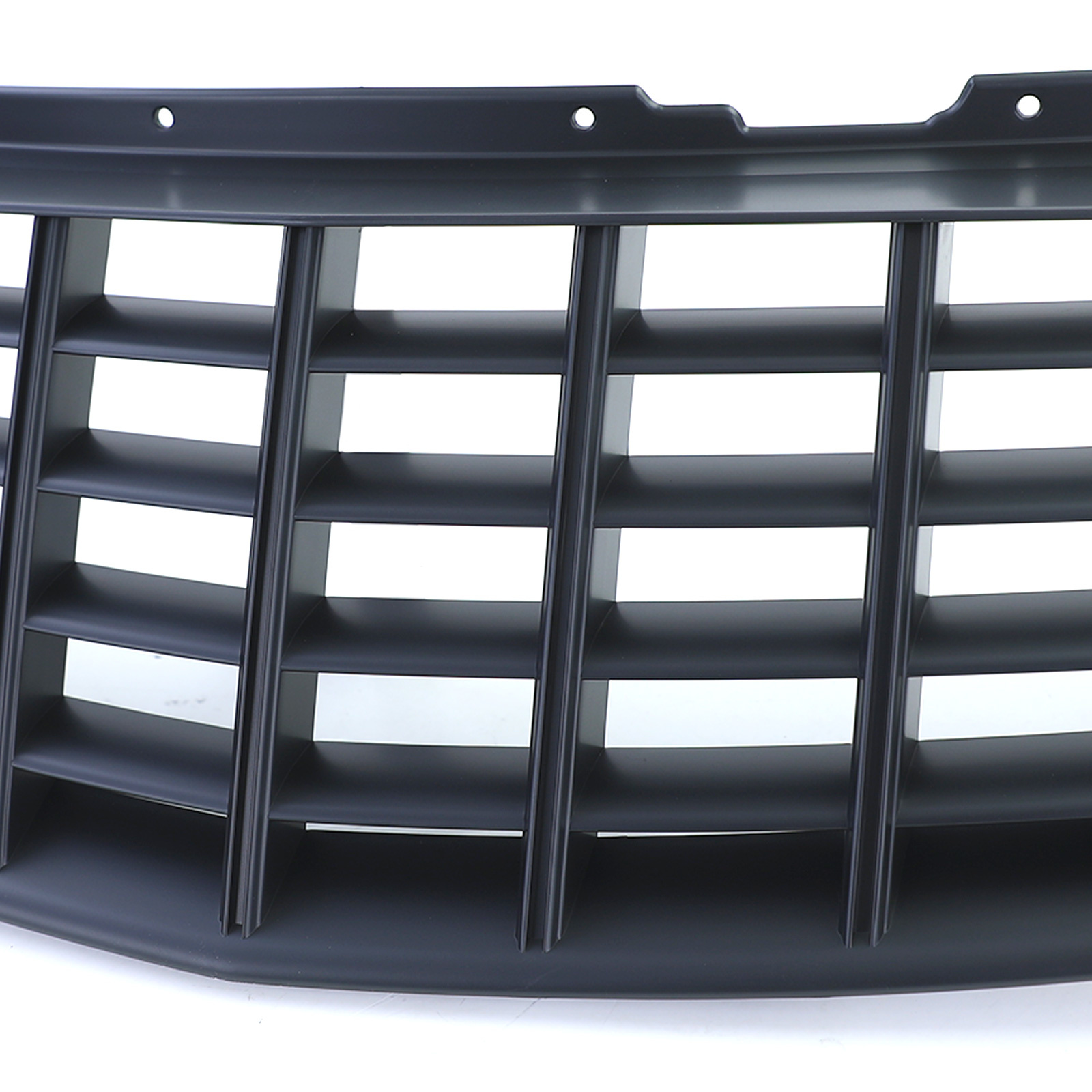 Autogrille - Opel Corsa D 06-10 - Zwart - Sportief zonder embleem