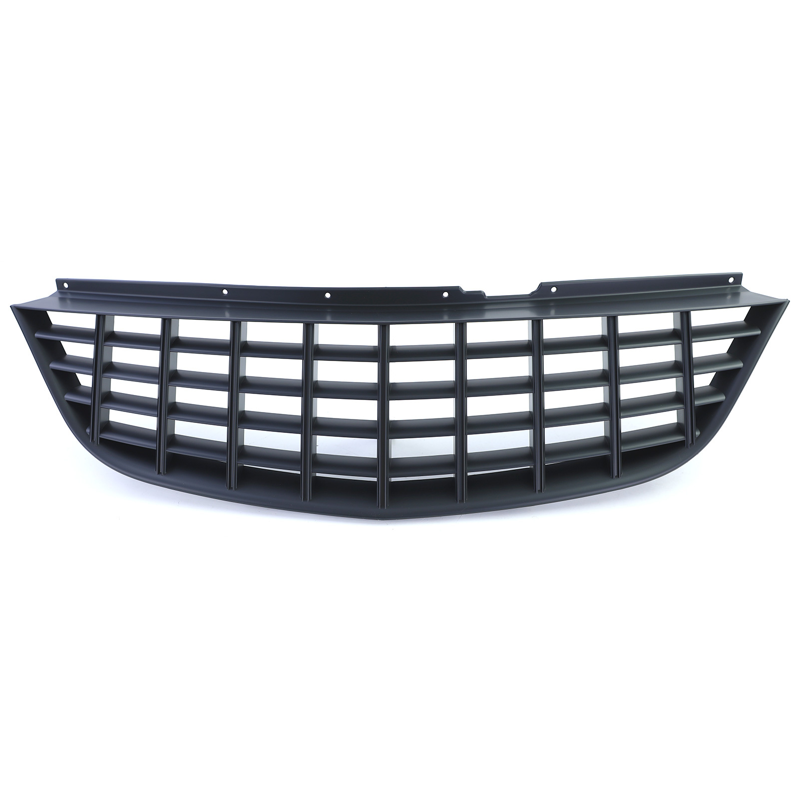 Autogrille - Opel Corsa D 06-10 - Zwart - Sportief zonder embleem
