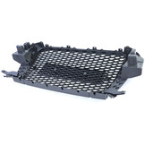 Honingraat grill geschikt voor Audi Q3 8U 11-15 - Badgeloos - Zwart glans.