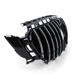 Autogrille geschikt voor Mercedes E-klasse W213 S213 16-20 - Sport optiek - Zwart/Chroom
