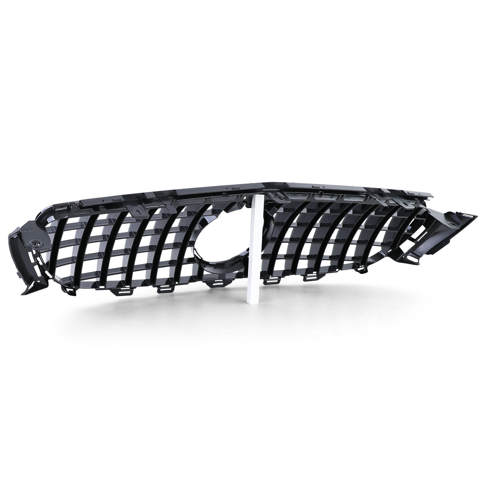 Autogrille - Mercedes E-klasse W213 S213 16-20 - Sport optiek - Zwart/Chroom