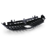 Autogrille geschikt voor Mercedes E-klasse W213 S213 16-20 - Sport optiek - Zwart/Chroom