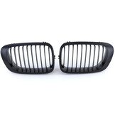 Autogrille geschikt voor BMW E46 Sedan Touring 98-01 - Performance zwart mat - 2 delig
