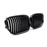 Autogrille - geschikt voor BMW 7 Serie F01 F02 F03 F04 08-13 - Sportieve look - Zwart glans