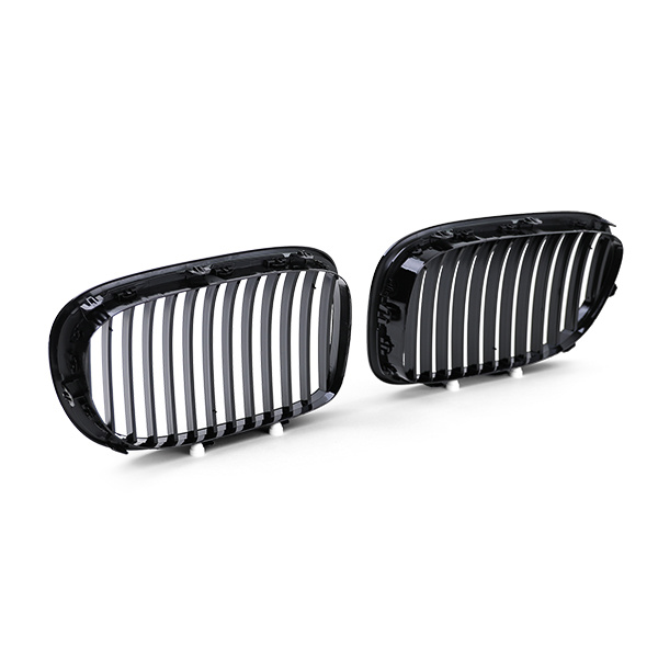 Autogrille - BMW 7 Serie F01 F02 F03 F04 08-13 - Sportieve look - Zwart glans
