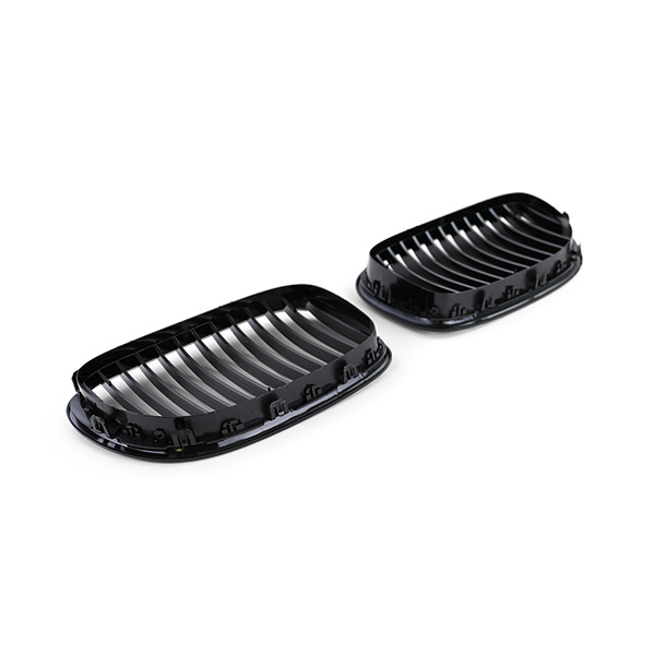 Autogrille - BMW 7 Serie F01 F02 F03 F04 08-13 - Sportieve look - Zwart glans
