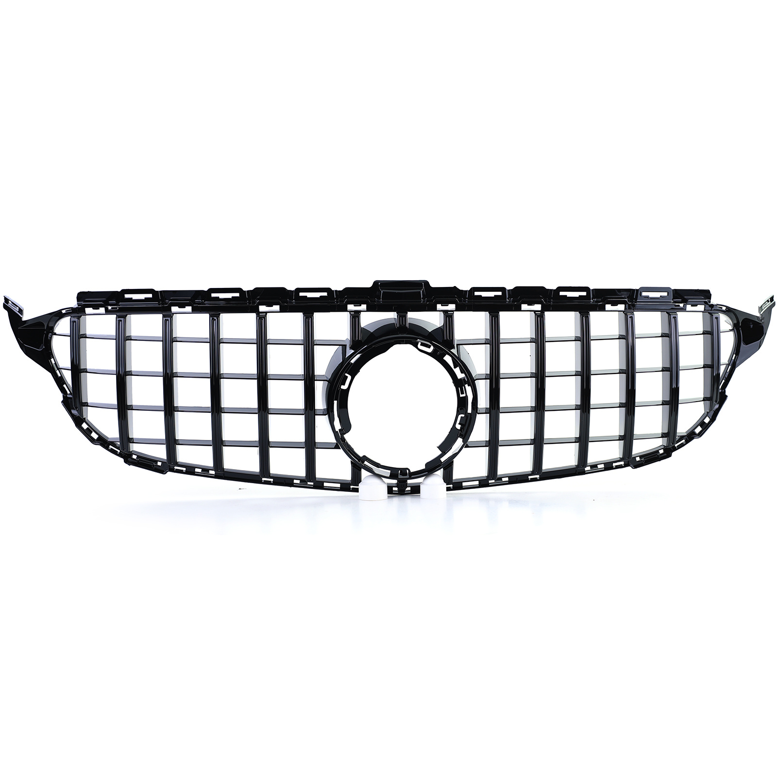 Autogrille - Mercedes C-klasse W205 S205 - Sport optiek - Zwart glanzend