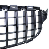 Autogrille geschikt voor Mercedes C-klasse W205 S205 - Sport optiek - Zwart glanzend