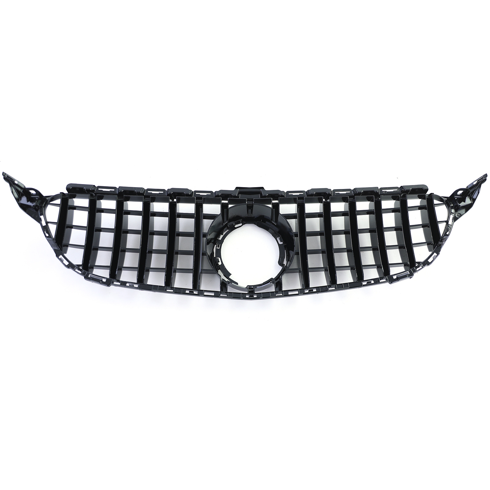 Autogrille - Mercedes C-klasse W205 S205 - Sport optiek - Zwart glanzend