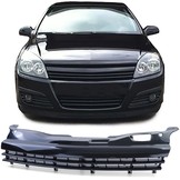 Autogrille geschikt voor Opel Astra H 04-06 - Sportieve look - Zwart