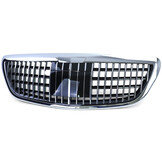 Autogrille geschikt voor Mercedes S-klasse W222 - Badgeloos - Chroom