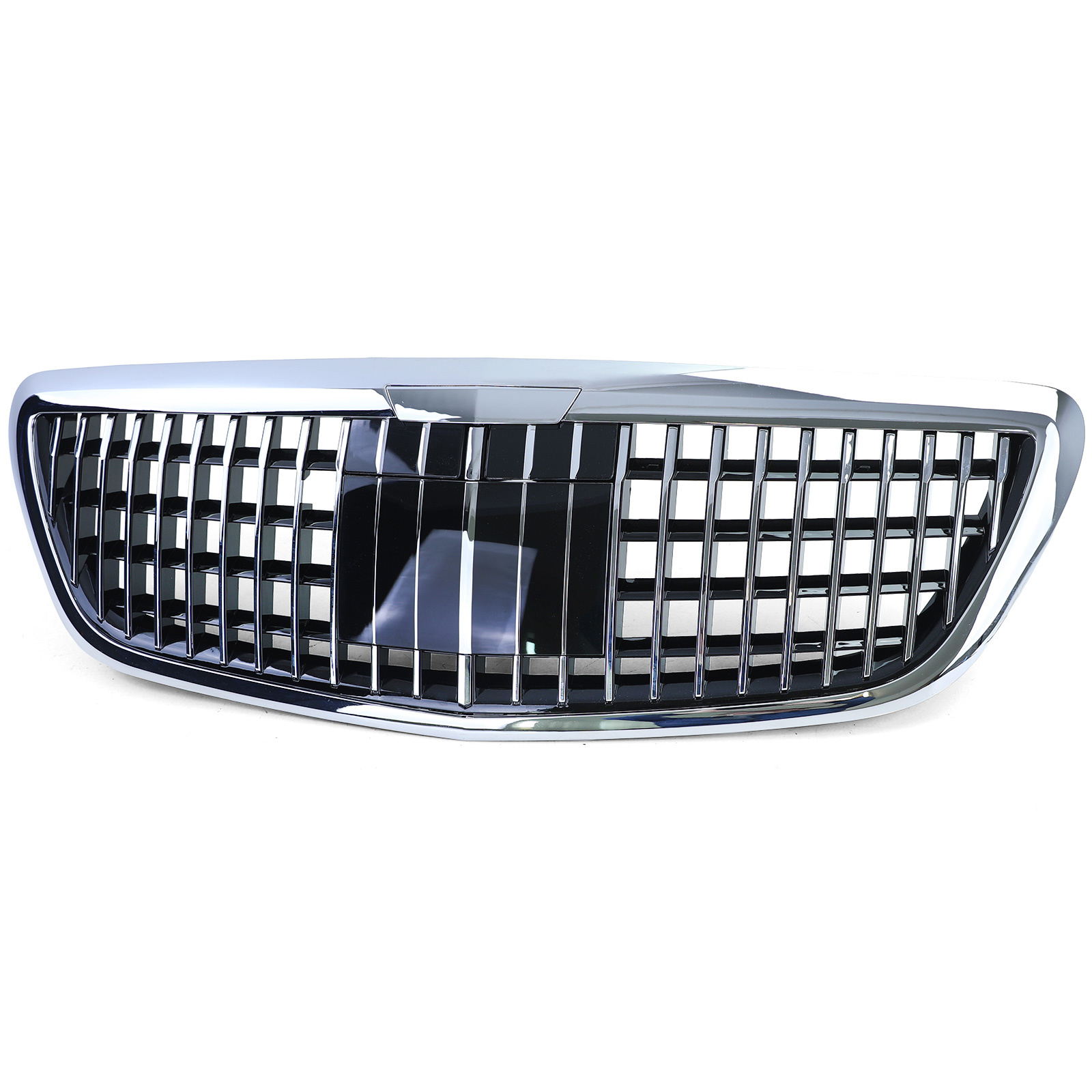 Autogrille geschikt voor Mercedes S-klasse W222 - Badgeloos - Chroom