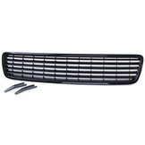 Autogrille - geschikt voor Audi A4 B5 94-00 - Badgeloos - Zwart