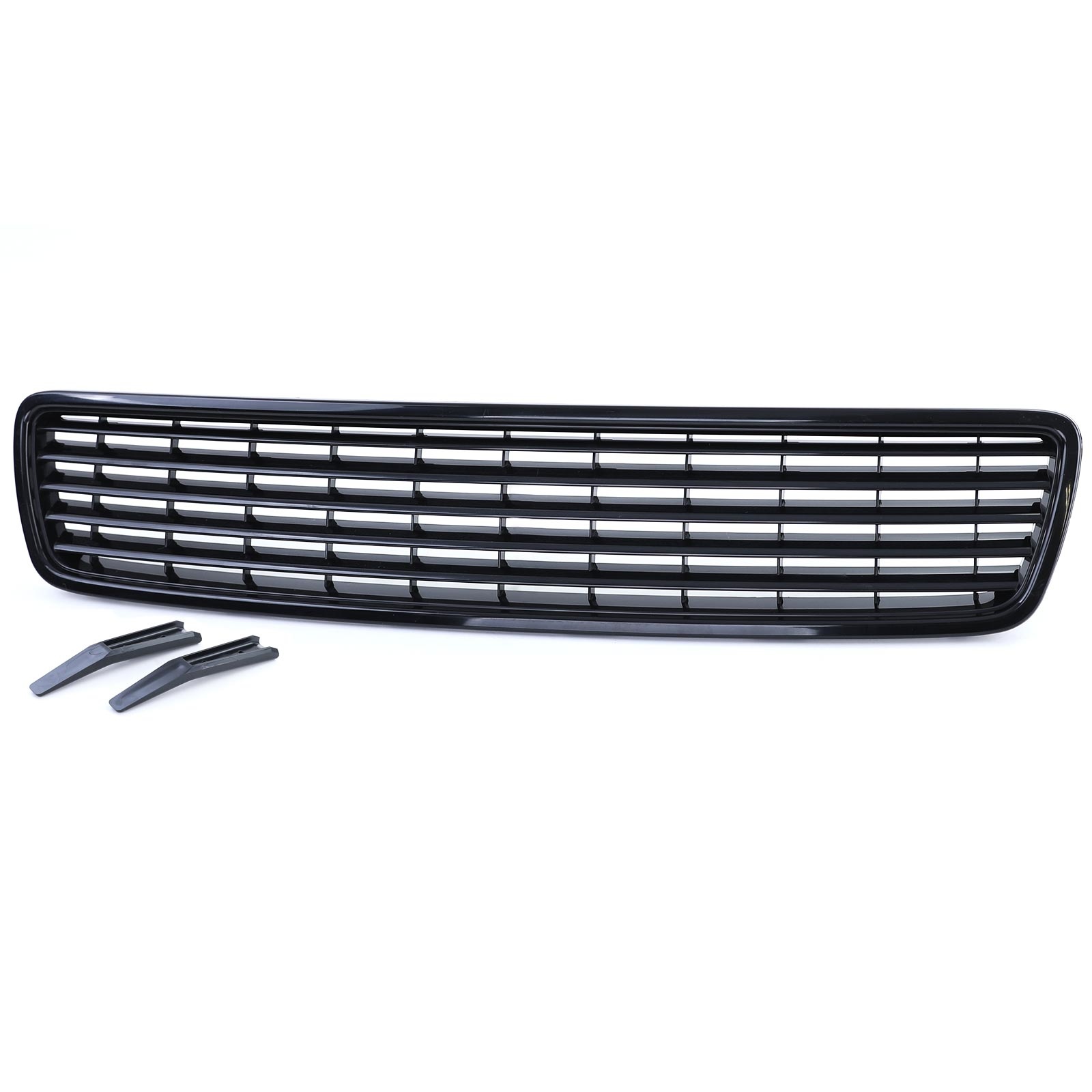 Autogrille - Audi A4 B5 94-00 - Badgeloos - Zwart