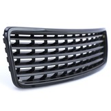 Autogrille - geschikt voor Audi A4 B5 94-00 - Badgeloos - Zwart