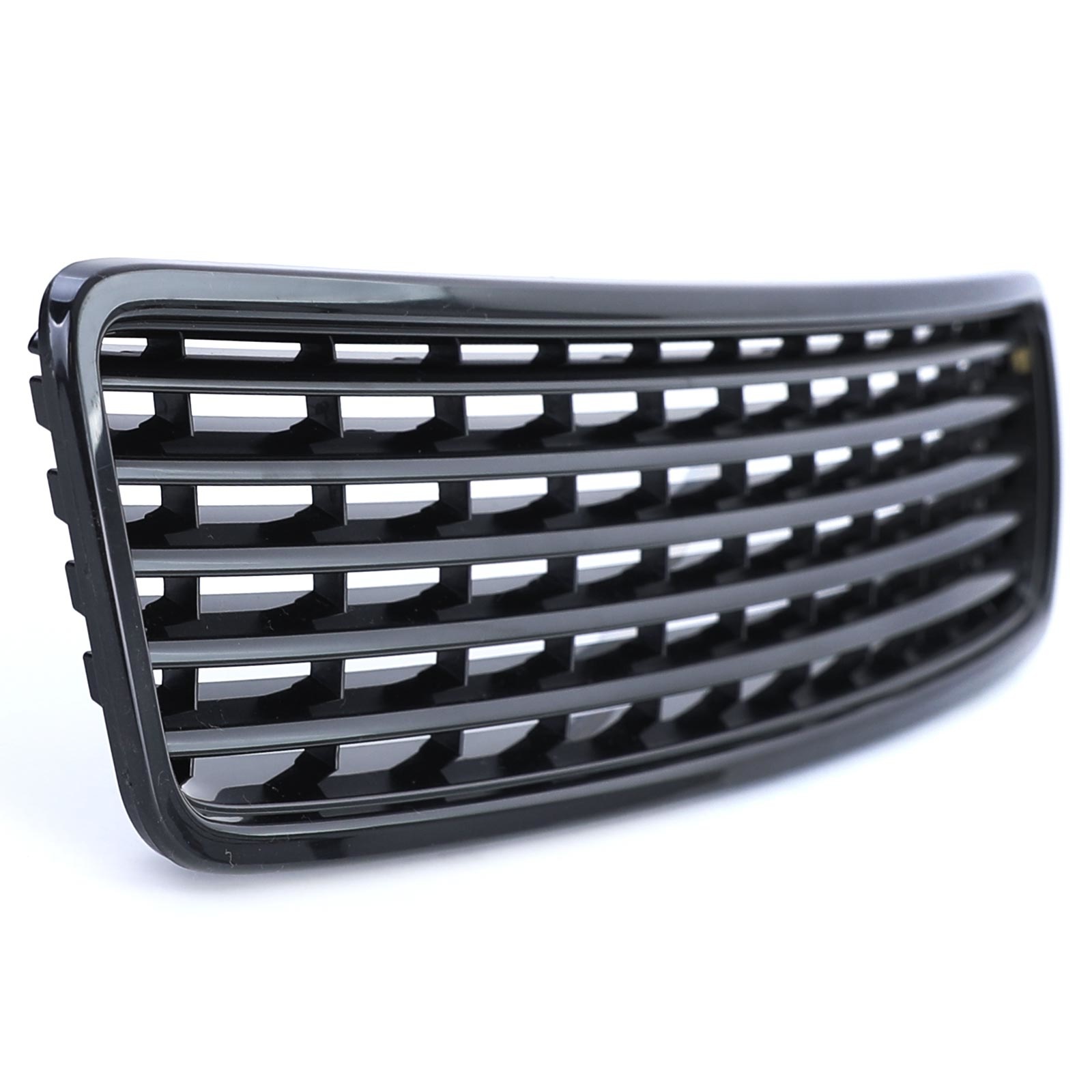 Autogrille - geschikt voor Audi A4 B5 94-00 - Badgeloos - Zwart