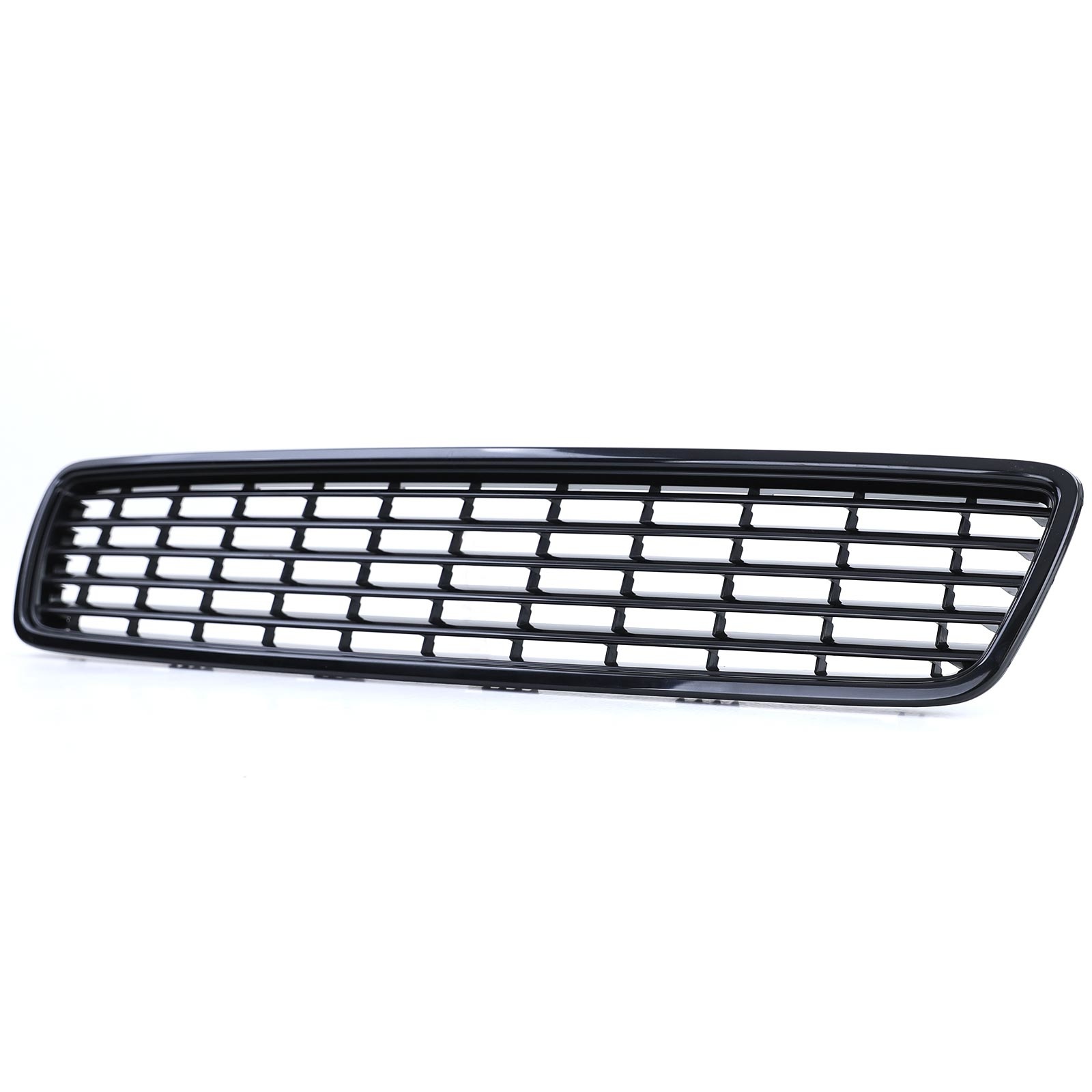 Autogrille - geschikt voor Audi A4 B5 94-00 - Badgeloos - Zwart