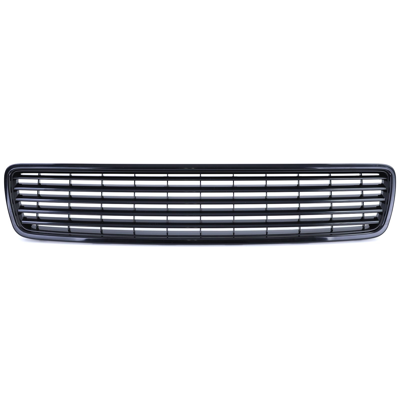 Autogrille - geschikt voor Audi A4 B5 94-00 - Badgeloos - Zwart
