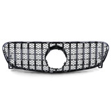 Autogrille geschikt voor Mercedes GLA X156 13-16 - Glanzend zwart - Sport optiek
