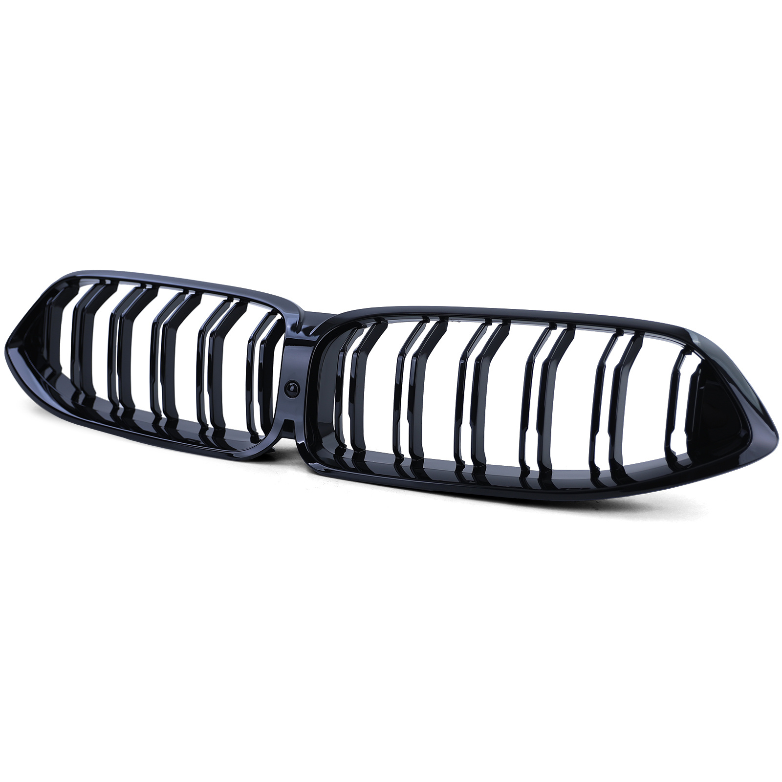 Radiateurgrille - BMW 8 Serie G14 G15 G16 - Dubbele stang - Zwart glans