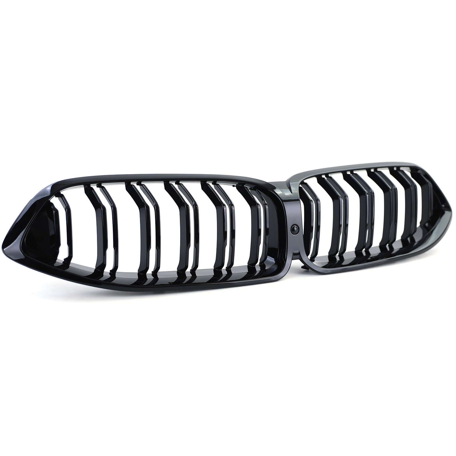 Radiateurgrille - BMW 8 Serie G14 G15 G16 - Dubbele stang - Zwart glans