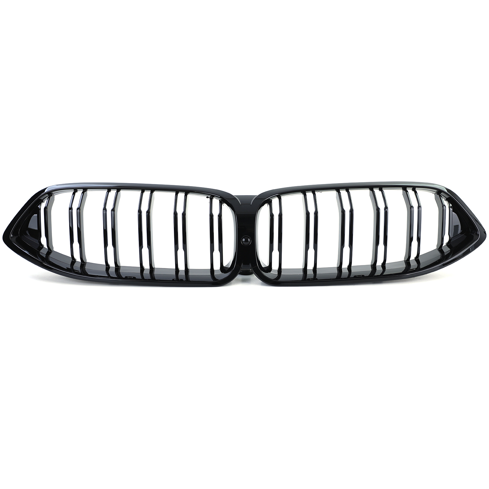 Radiateurgrille geschikt voor BMW 8 Serie G14 G15 G16 - Dubbele stang - Zwart glans
