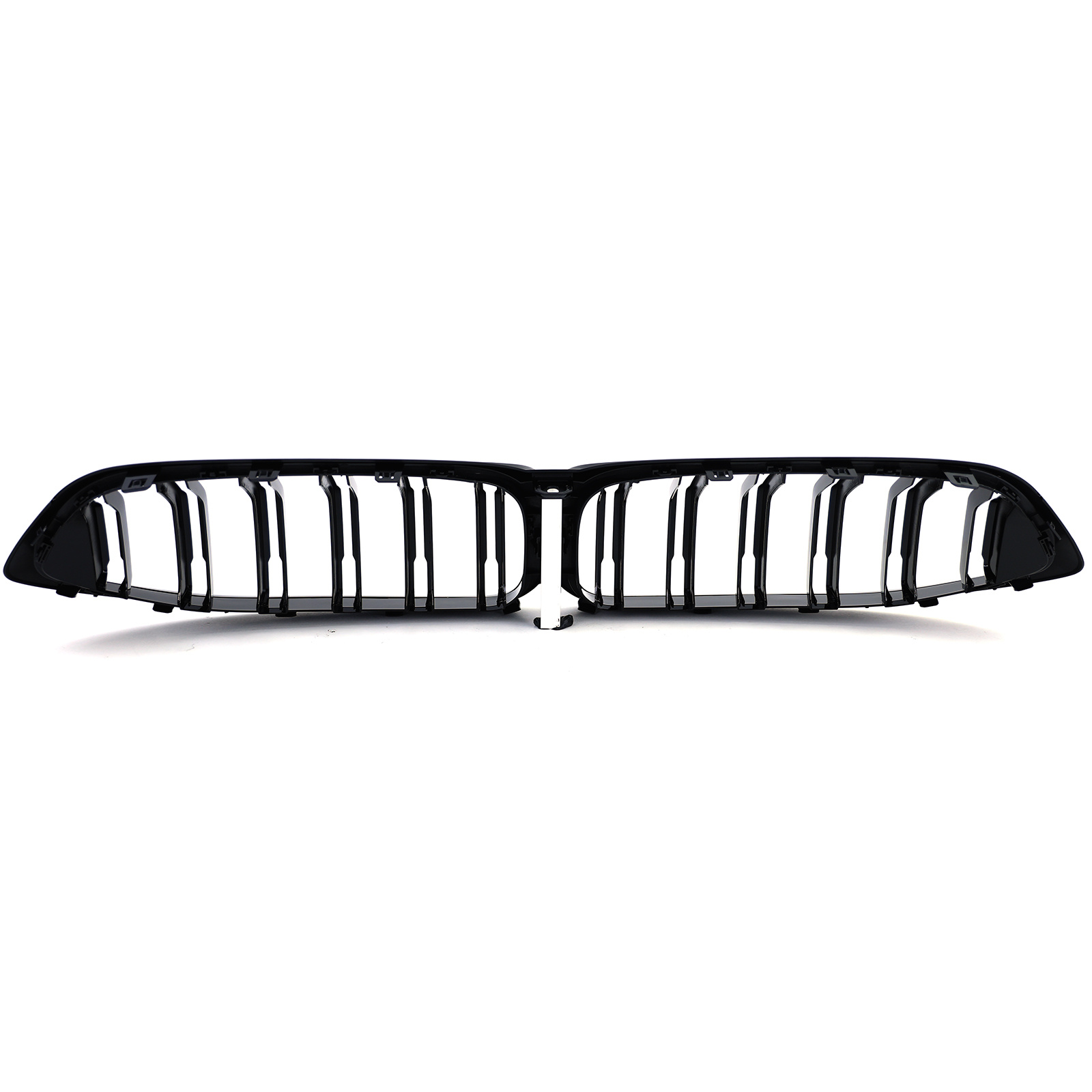 Radiateurgrille geschikt voor BMW 8 Serie G14 G15 G16 - Dubbele stang - Zwart glans