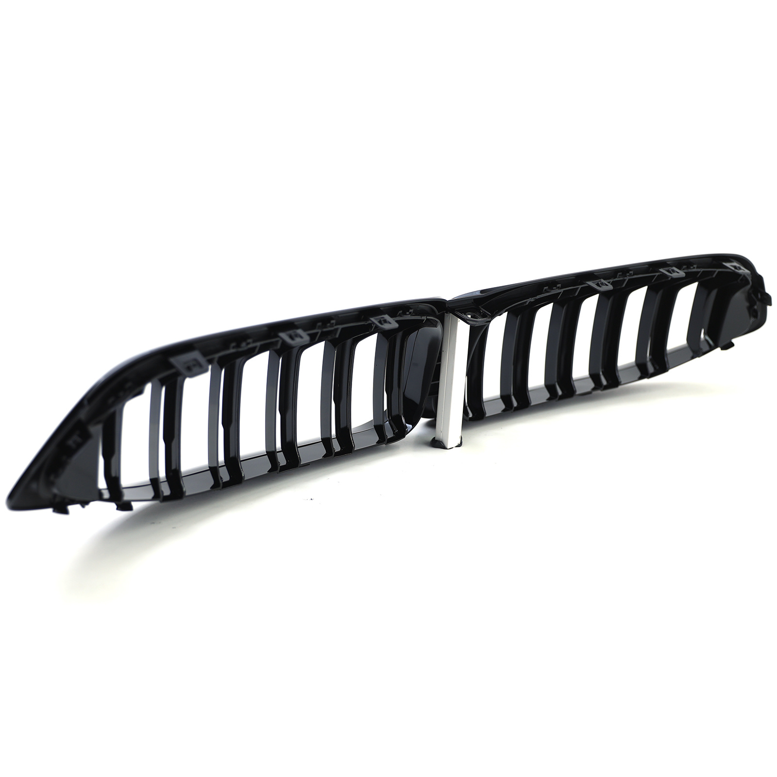 Radiateurgrille geschikt voor BMW 8 Serie G14 G15 G16 - Dubbele stang - Zwart glans